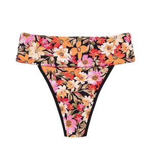 NWT - Victoria's Secret For Love & Lemons Vienna Floral Bikini bottoms M & XS